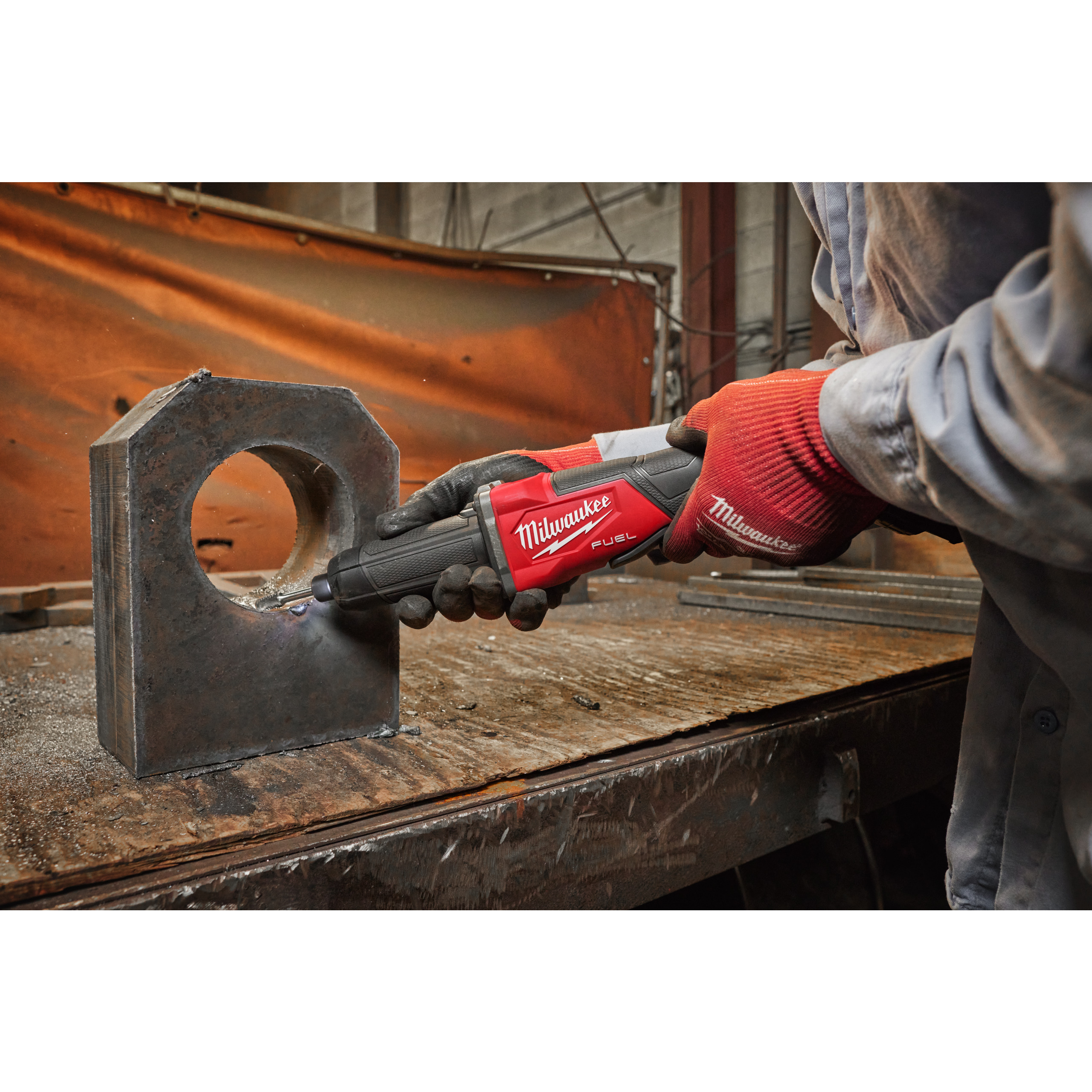 Milwaukee Akku-Geradschleifer M18 FUEL ONEKEY mit Drehzahlelektronik M18FDGROVB-0X