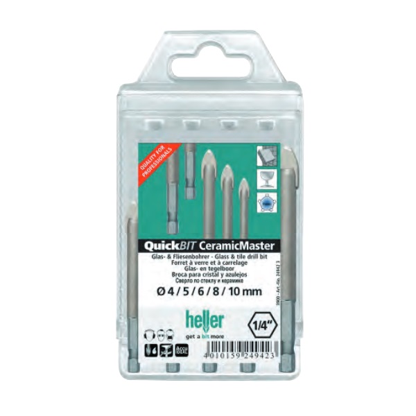 FORUM Glasbohrer-Satz CeramicMaster - 5-teilig