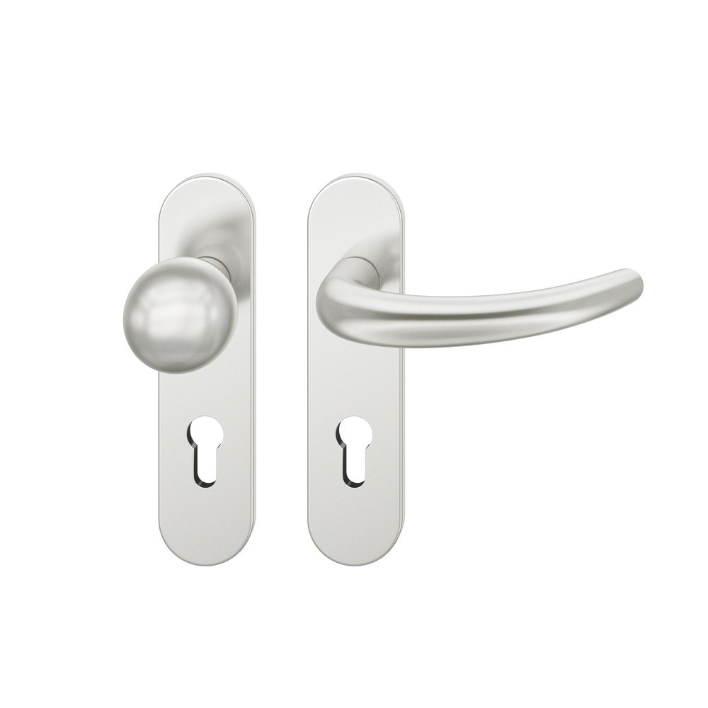 FSB FH Wechselgarnitur mit Kurzschild 79 1160, AGL3, Aluminium