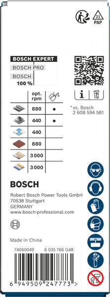 Produktbild Verpackung, Kunststoff, Gartenwerkzeug, Powertool, Bohrer, Schleifscheibe