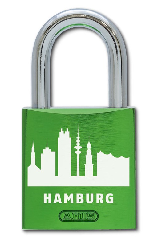 ABUS Vorhangschloss 72/40 #staylocal mit Skyline