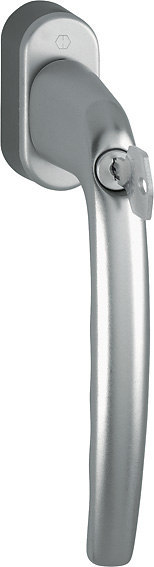 HOPPE Fenstergriff Atlanta PSK-0530S/US952-1 100NM, abschließbar, oval,7/32-42,F9