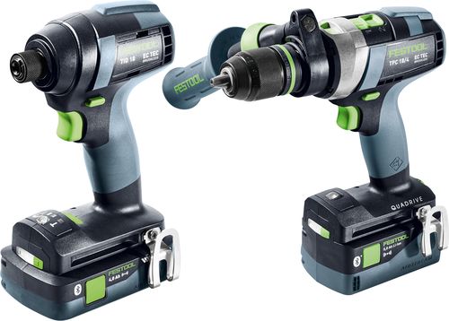 Schrauber- und Bohrer-Set TID 18 5,0/4,0-Set TPC 18/4