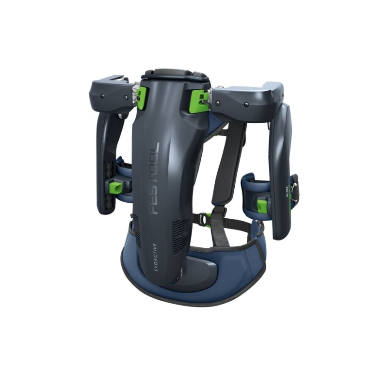 Exosuit, Jetpack, Performance, Blau-Grau, Faltbare Arme