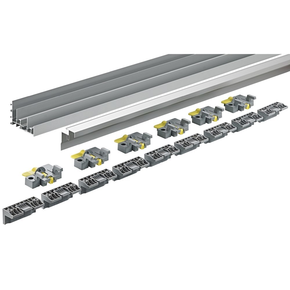 HETTICH Lauf- und Führungsprofilset TopLine XL, Aluminium