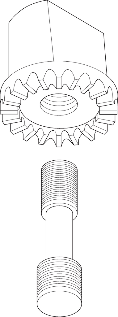 Strichzeichnung, Maschine