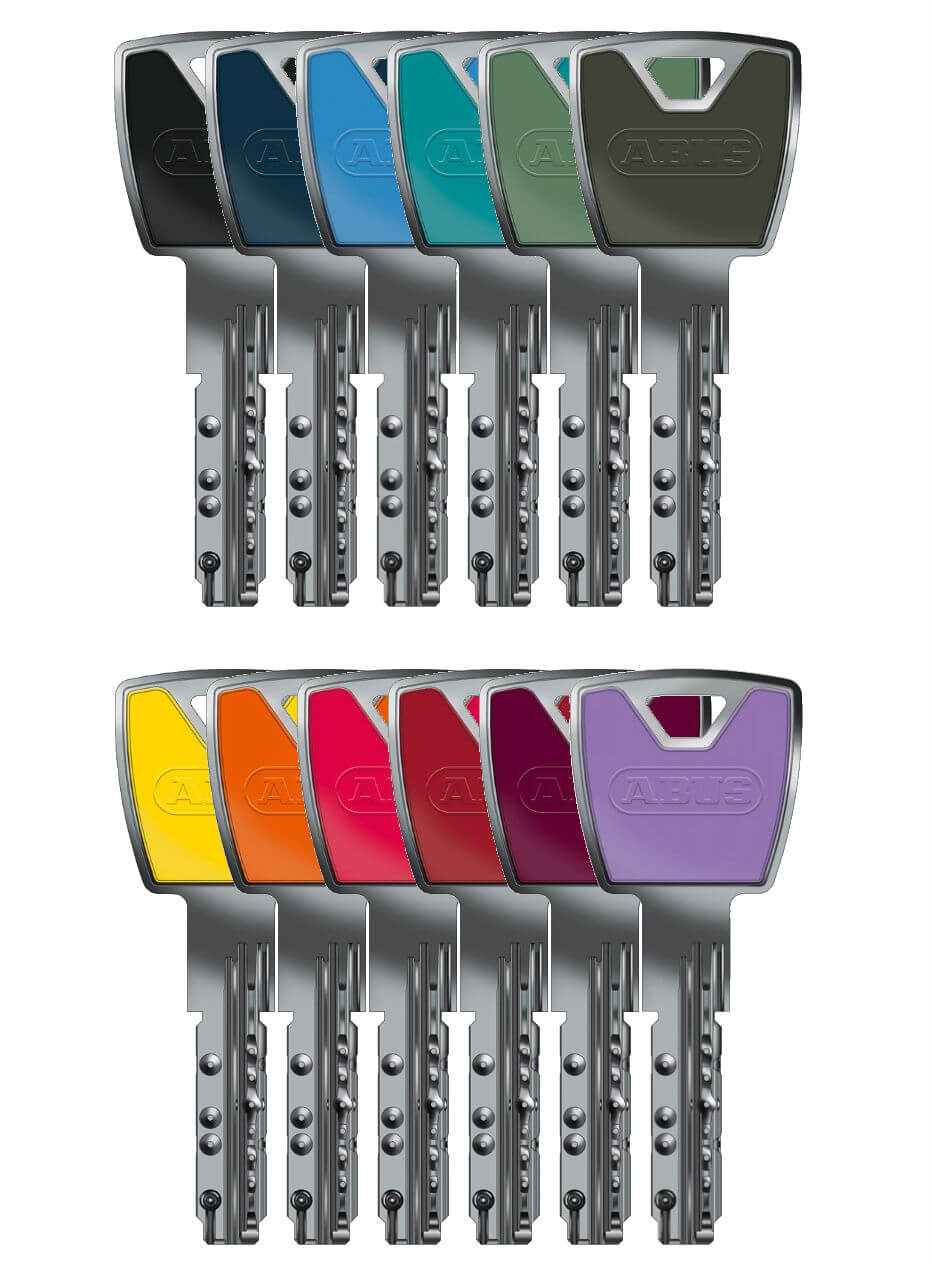 Schlüsselkabel, Schlüsselrohlinge, Schlüsselwerkzeug, Hakenkonstruktion, Mehrfarbig