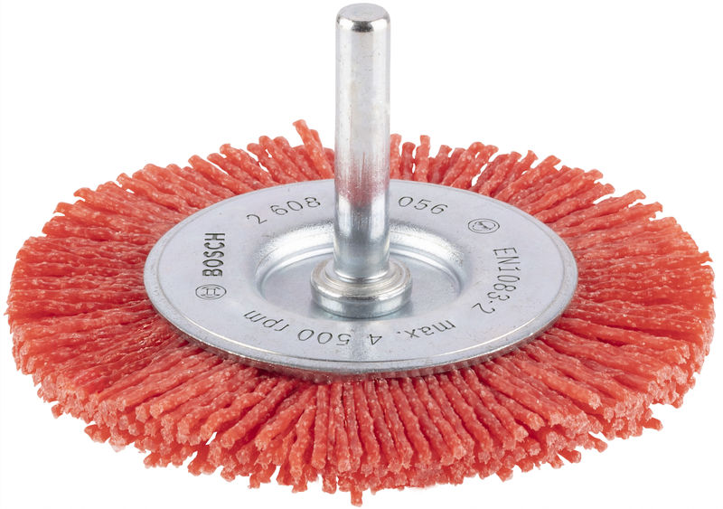 Bosch PRO Multi Material clean Scheibenbürste, gerader Schaft, 75 x 1 mm