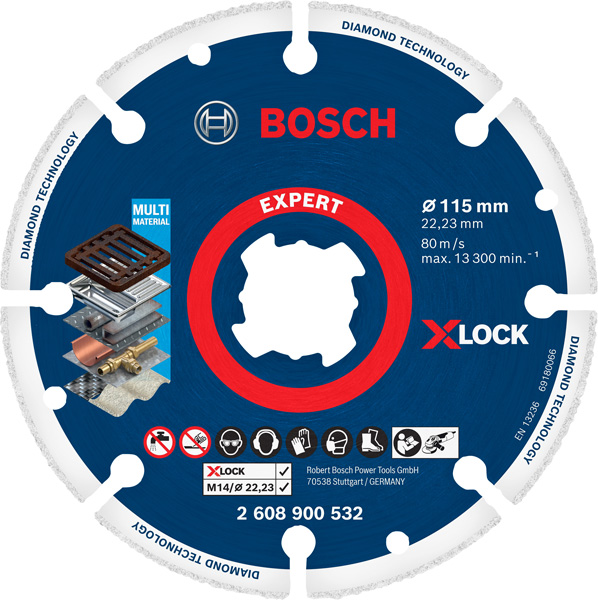 Bosch EXPERT Diamond Metal Wheel X-LOCK Trennscheibe