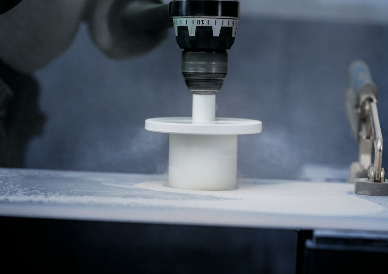 Detailbild, Schneidwerkzeug, Bohrmaschine, Frästeil, Spindel, Werkstatt