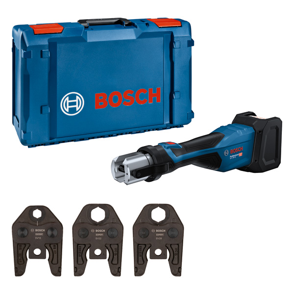 Bosch Akku-Presswerkzeug GPT 18V-32, 1 x XL-BOXX, Kit SV