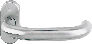 HOPPE FH-Drücker-Halbgarnitur ohne Schlüsselrosette Paris FS-E138GF/55, Edelstahl