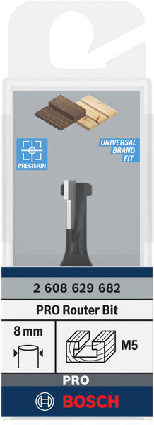 Bosch PRO T-Nutfräser, Ø 8,5&nbsp;x&nbsp;Ø 5,6, Schaft 8&nbsp;mm