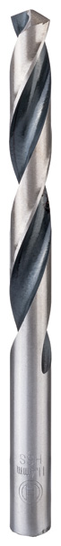 Bosch Metallspiralbohrer HSS PointTeQ, DIN 338, 11,4 mm, 5er-Pack