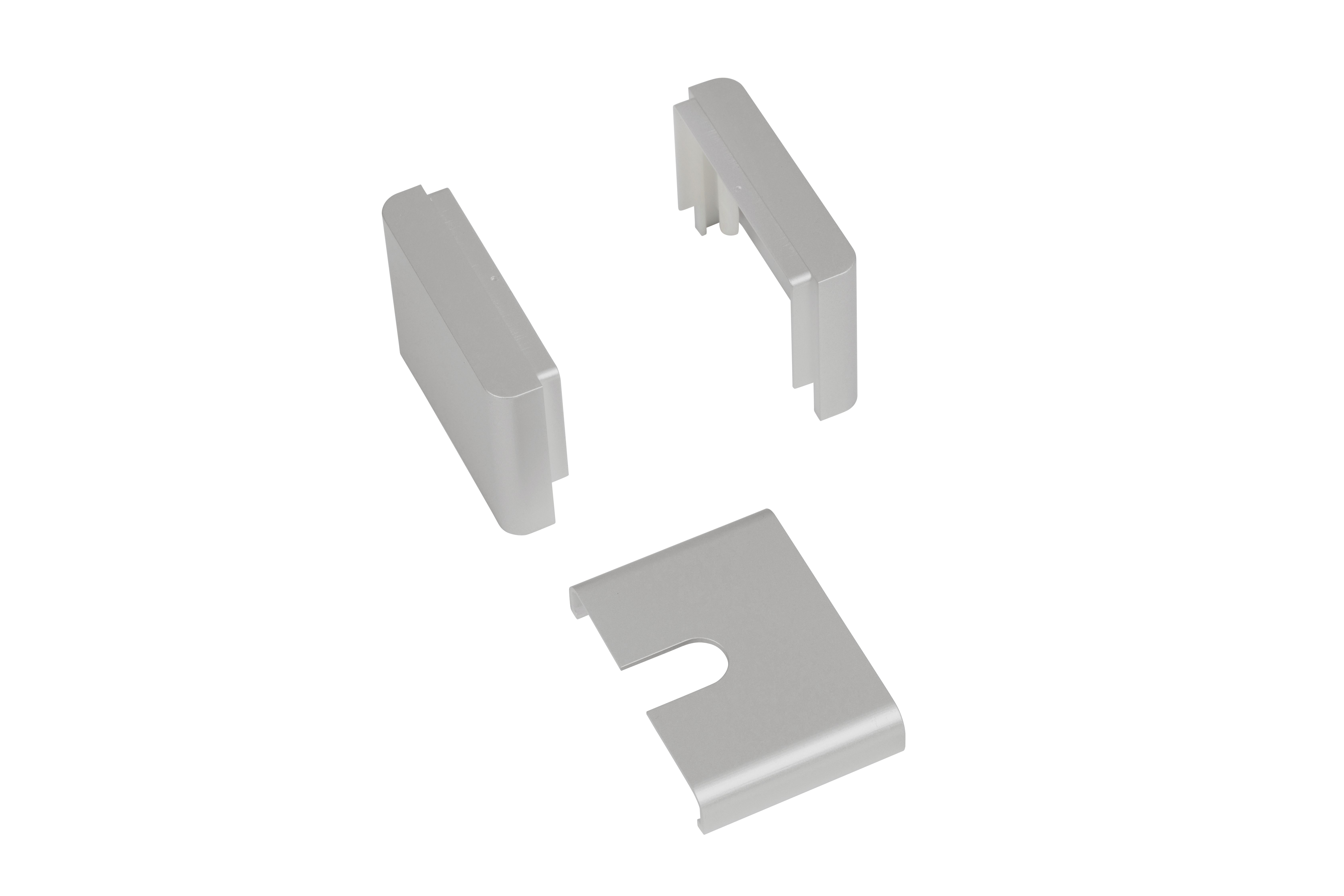 dormakaba Endkappen TS 97 FLR-K XEA EN 3-6, Aluminium