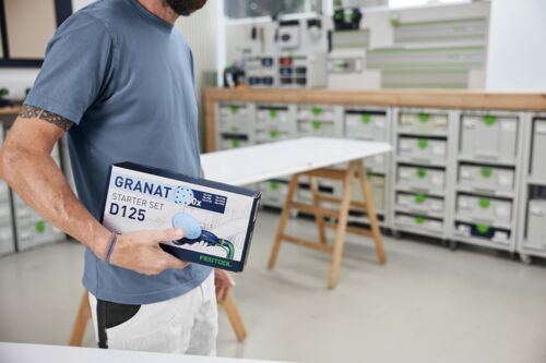 Schleifmittel Granat D125 GR-Set