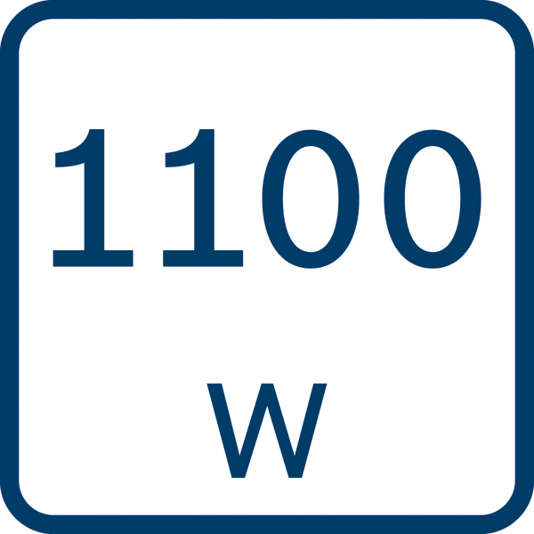 Symbol, Gewicht, 1100W, Leistung, Gerät, elektrisch