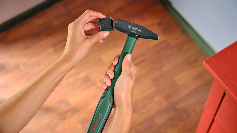 Anwendungsbild, Hammer, Chisel, Tool, Grüner Griff, Bosch