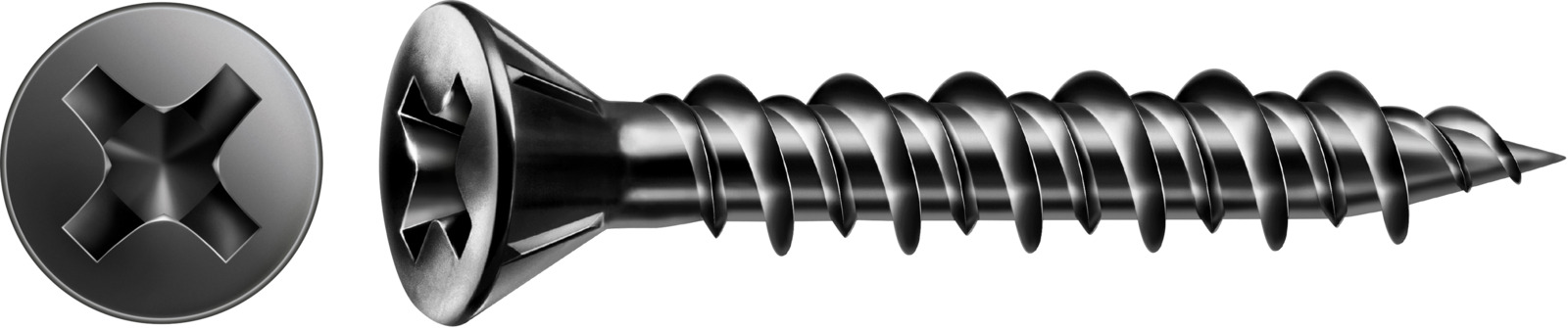 Schraube, Schraubenkopf, Metall, Draht- oder Holzschraube, Senkkopf