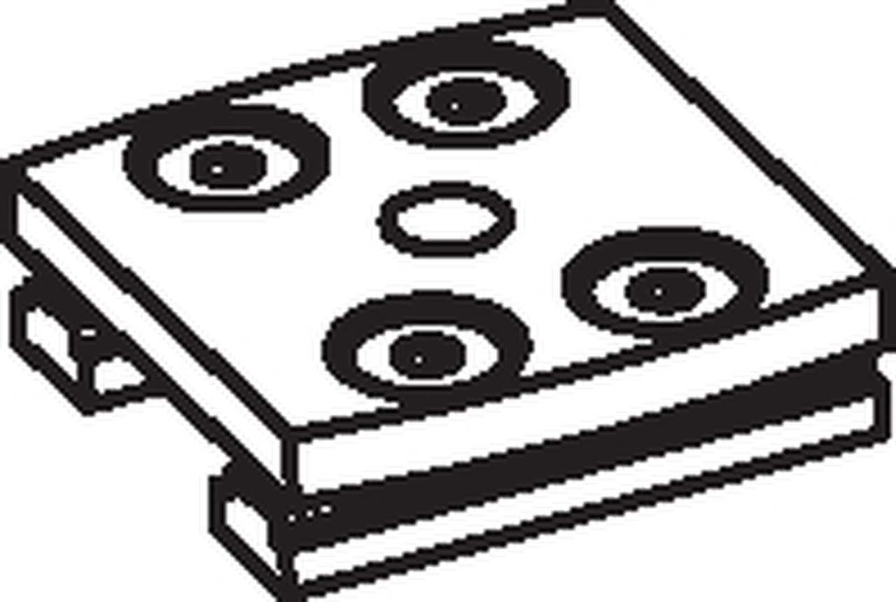 Strichzeichnung, Kochfeld, Drinnen, Küche