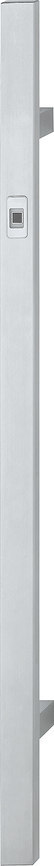 HOPPE Stoßgriff mit Fingerscanner E 5726 BC, Edelstahl