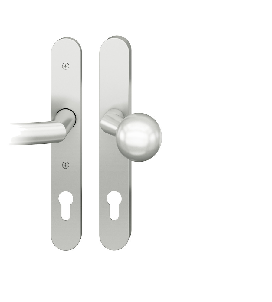 FSB Schutz-Wechselgarnitur mit Langschild 73 7330, Aluminium