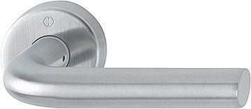 HOPPE Drücker-Halbgarnitur Bonn ohne Schlüsselrosette E150Z/42H, VK8, mit Stütznocken, Edelstahl