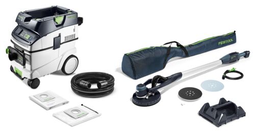 Langhalsschleifer- und Sauger-Set PLANEX LHS-E 225/CTL 36-Set, Gerät, Elektrisches Gerät