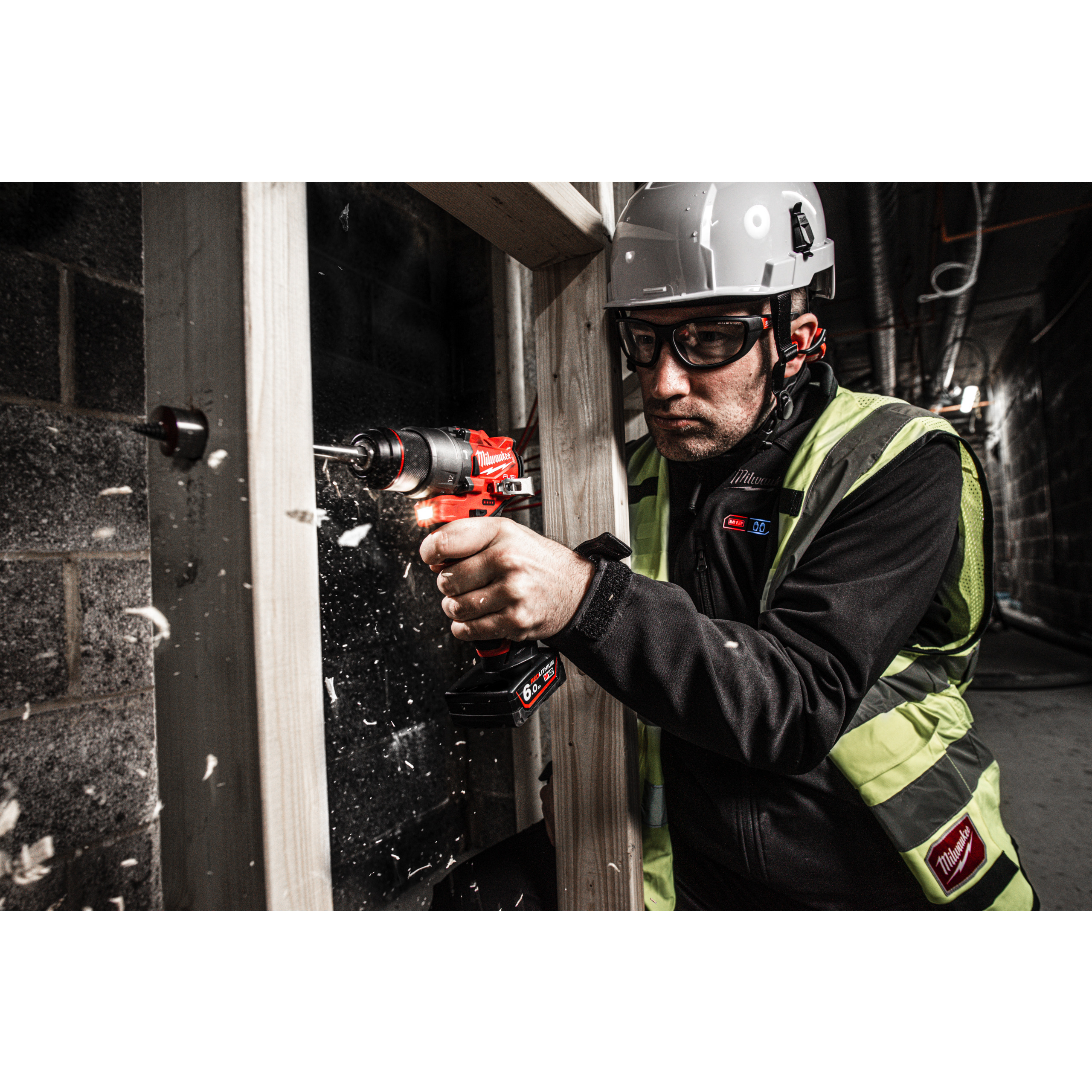 Milwaukee Akku-Schlagbohrschrauber M12 FUEL Akku-Kompakt-Schlagbohrschrauber M12FPD2-0
