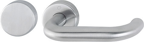 HOPPE FH AP Standflügelgarnitur Paris ohne Schlüsselrosette FS-E138/42H, Edelstahl