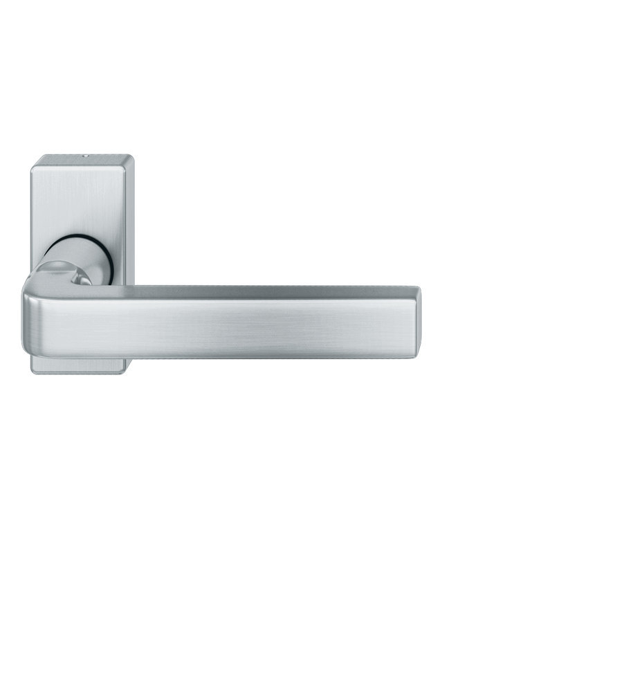 FSB Drücker-Halbgarnitur ohne Schlüsselrosette 09 1004, eckig, VK 8 mm, Edelstahl