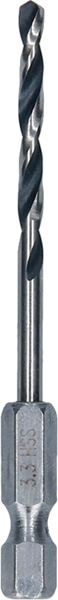 Bosch HSS PointTeQ Sechskantbohrer 3,3 mm