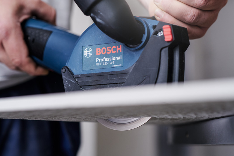 Detailbild, Bosch, Professional, Schleifer, Akku-Schleifer, Rotationswerkzeug