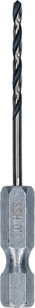 Bosch HSS PointTeQ Sechskantbohrer 2 mm, 10er-Pack