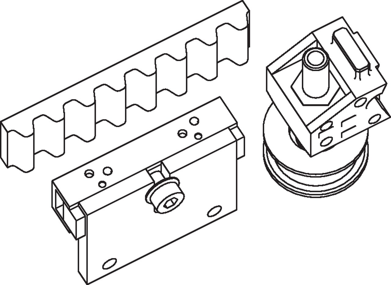 Strichzeichnung, Maschine
