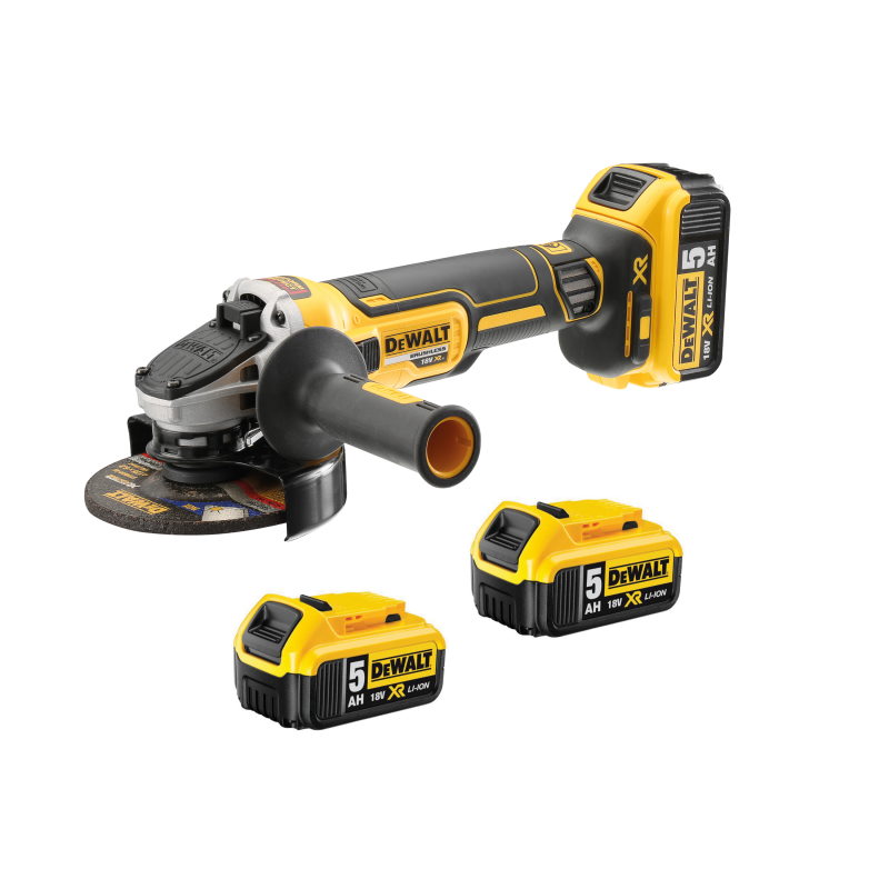Akku-Winkelschleifer DeWALT DCG405P3