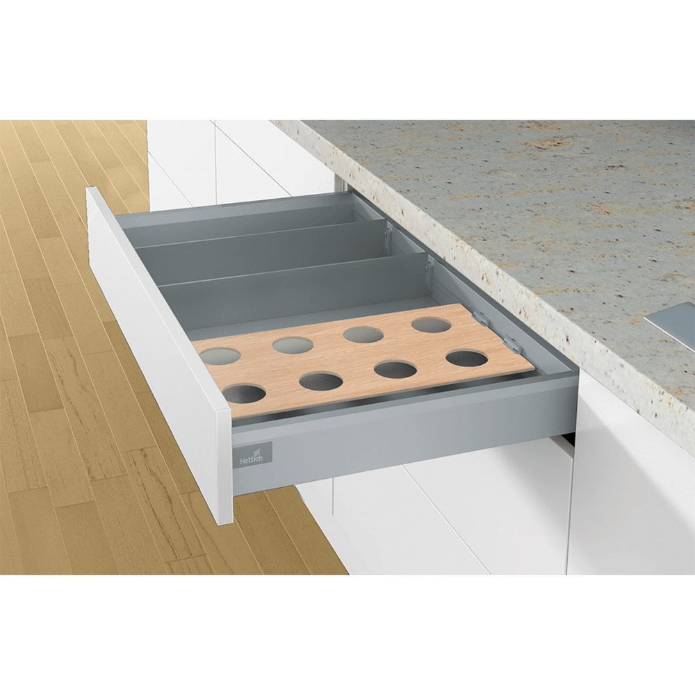 Hettich Schubkasten-Trennelement OrgaStripe, Nennlänge 1100mm