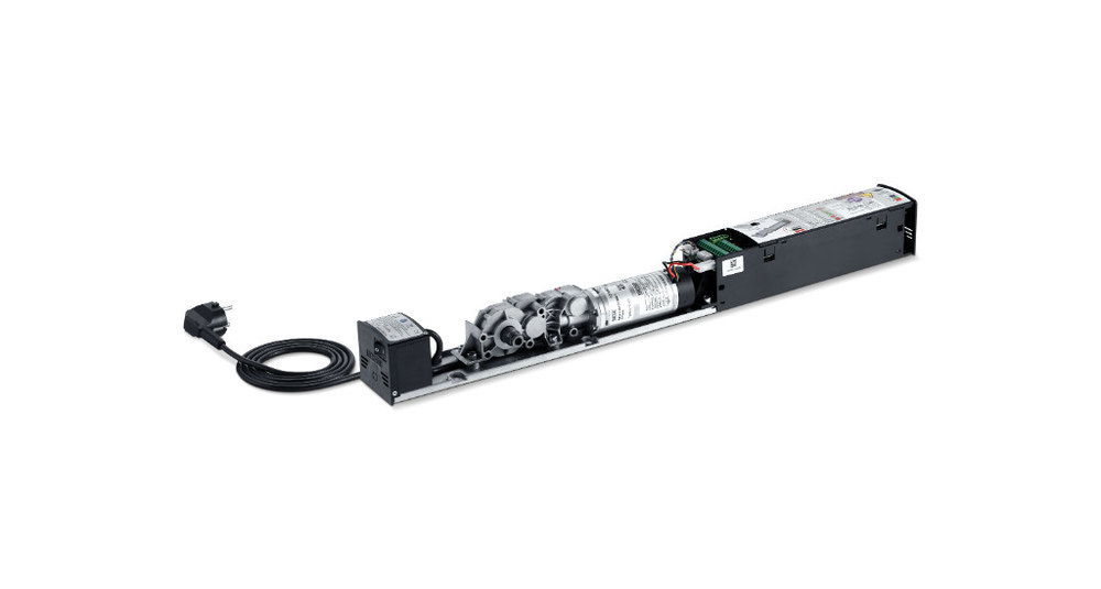 Lasermodul, lineare Antriebseinheit, Schrittmotor, Stromversorgung, Industriakomponente