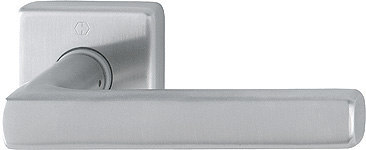 HOPPE Drücker-Halbgarnitur Dallas ohne Schlüsselrosette E1643Z/52, VK10, mit Stütznocken, Edelstahl