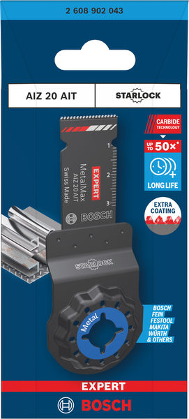 Produktbild Verpackung, Diamond file, Karbideinsatz, Werkzeugeinsatz, Metallhalter, AIZ 20 AIT