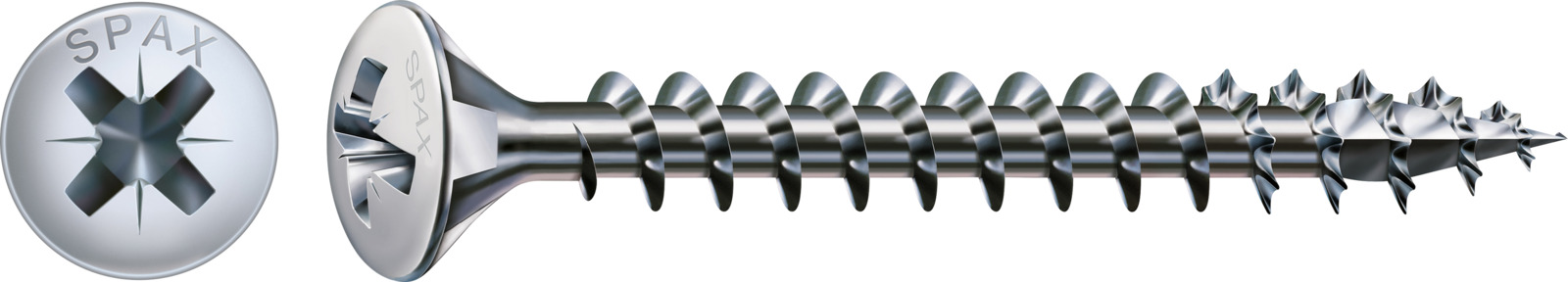 spax-Schraube, Self-tapping Schraube, Metallschraube, Unterlegscheibenkopf, Philips Antrieb