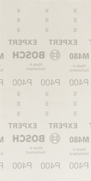 Bosch EXPERT M480 Schleifnetz für Schwingschleifer, 115 x 230 mm, K 400, 10er-Pack