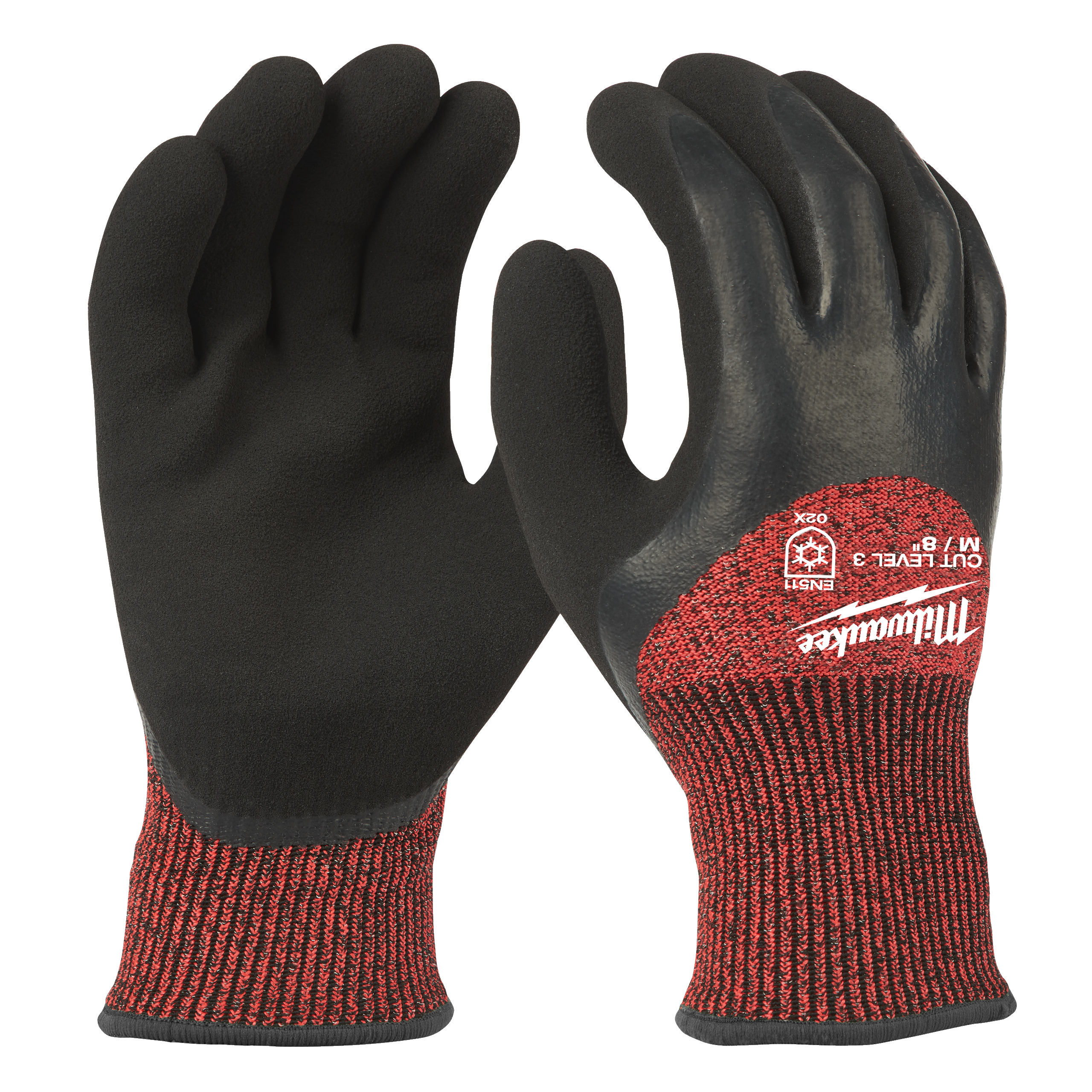 Milwaukee Kälte-Schnittschutzhandschuhe Größe 7 (S) 12er Pack Klasse 3/C