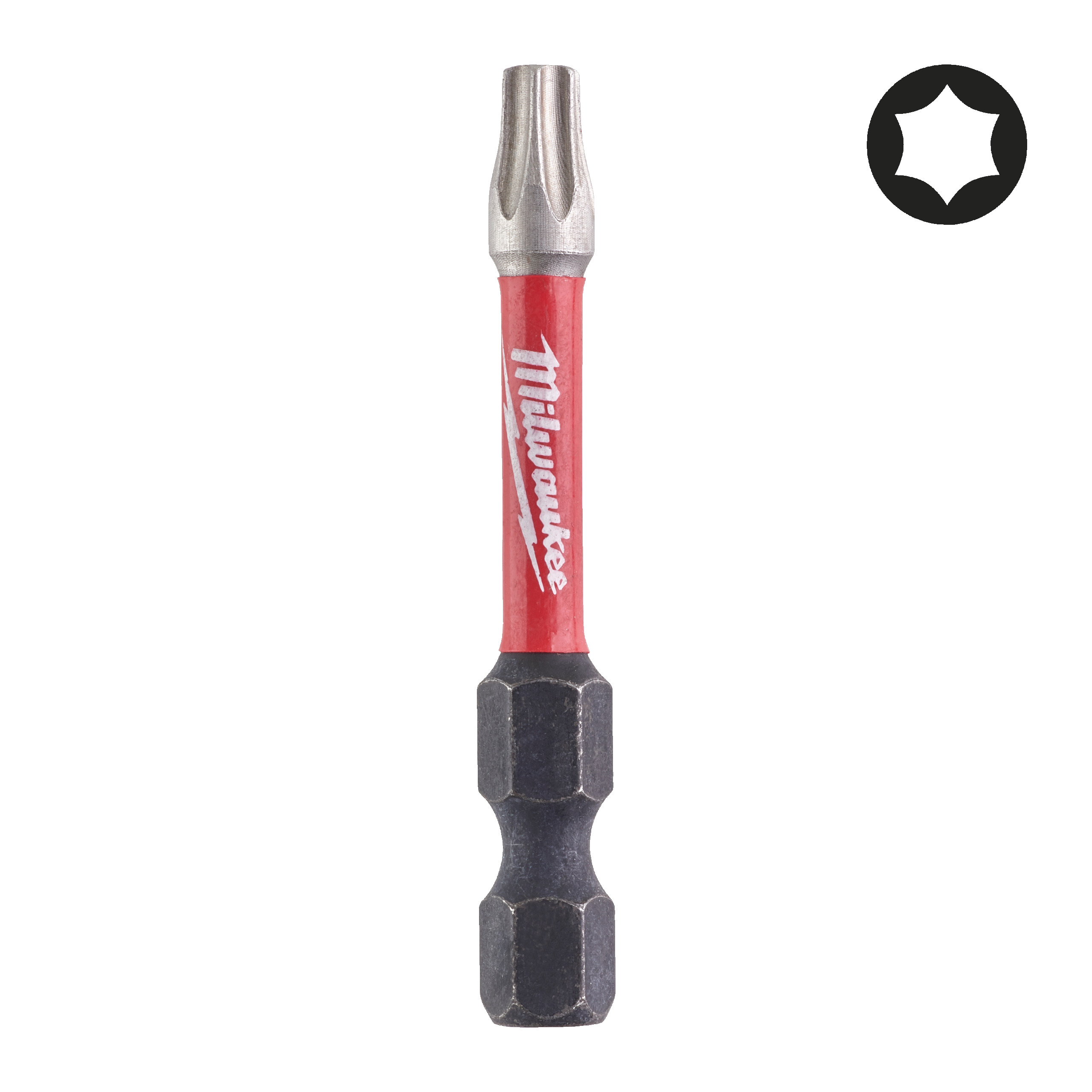 Milwaukee Schrauberbit Torx TX25 / 50 mm SHOCKWAVE (10er Pack)
