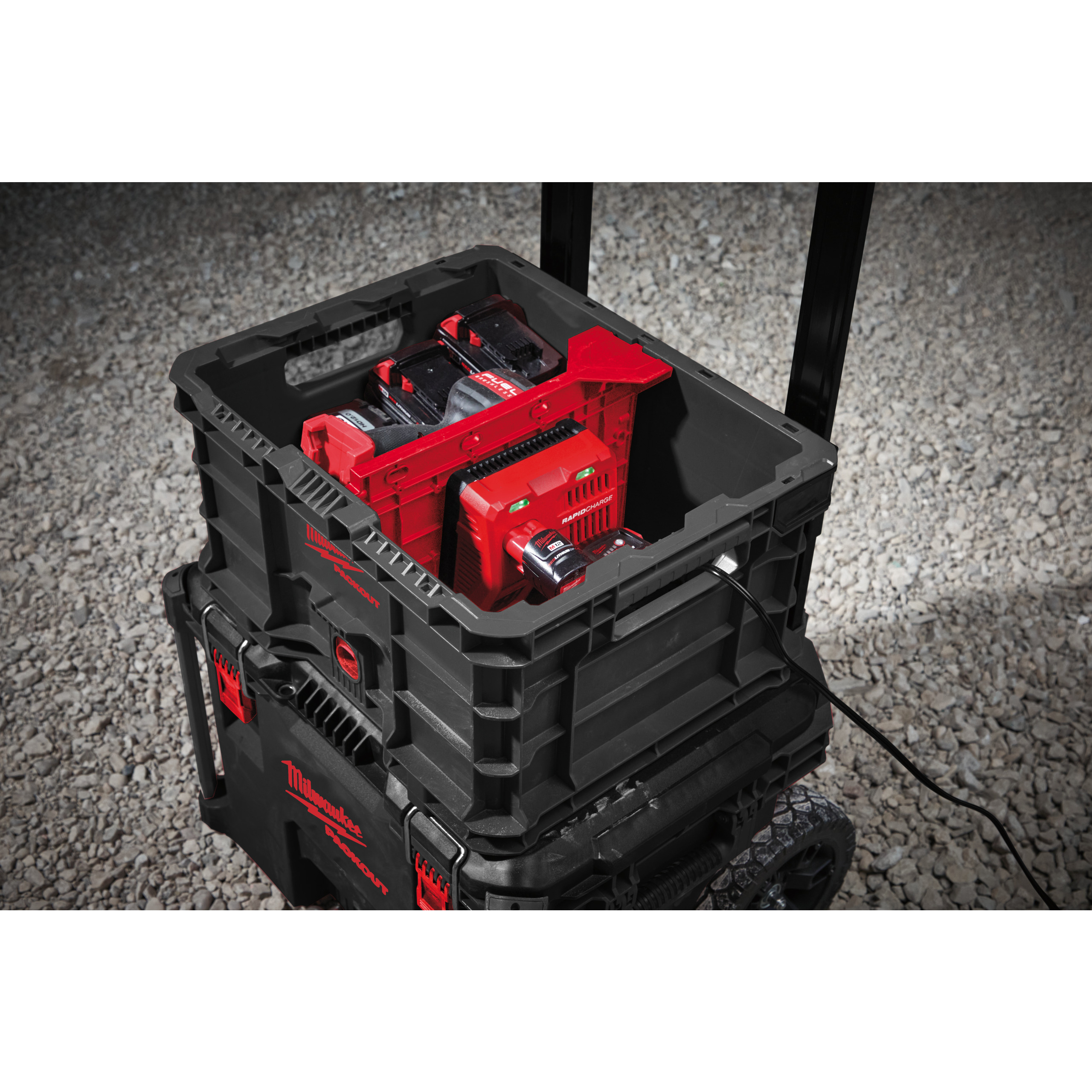 Milwaukee Trenner PACKOUT Transportbox