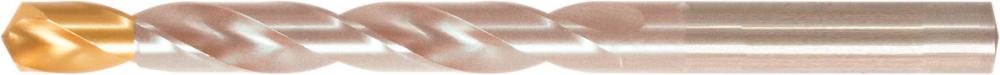Spiralbohrer mit zyl. Schaft, HSS, Typ N, DIN 338, Oberfläche TiN-beschichtet, FORUM