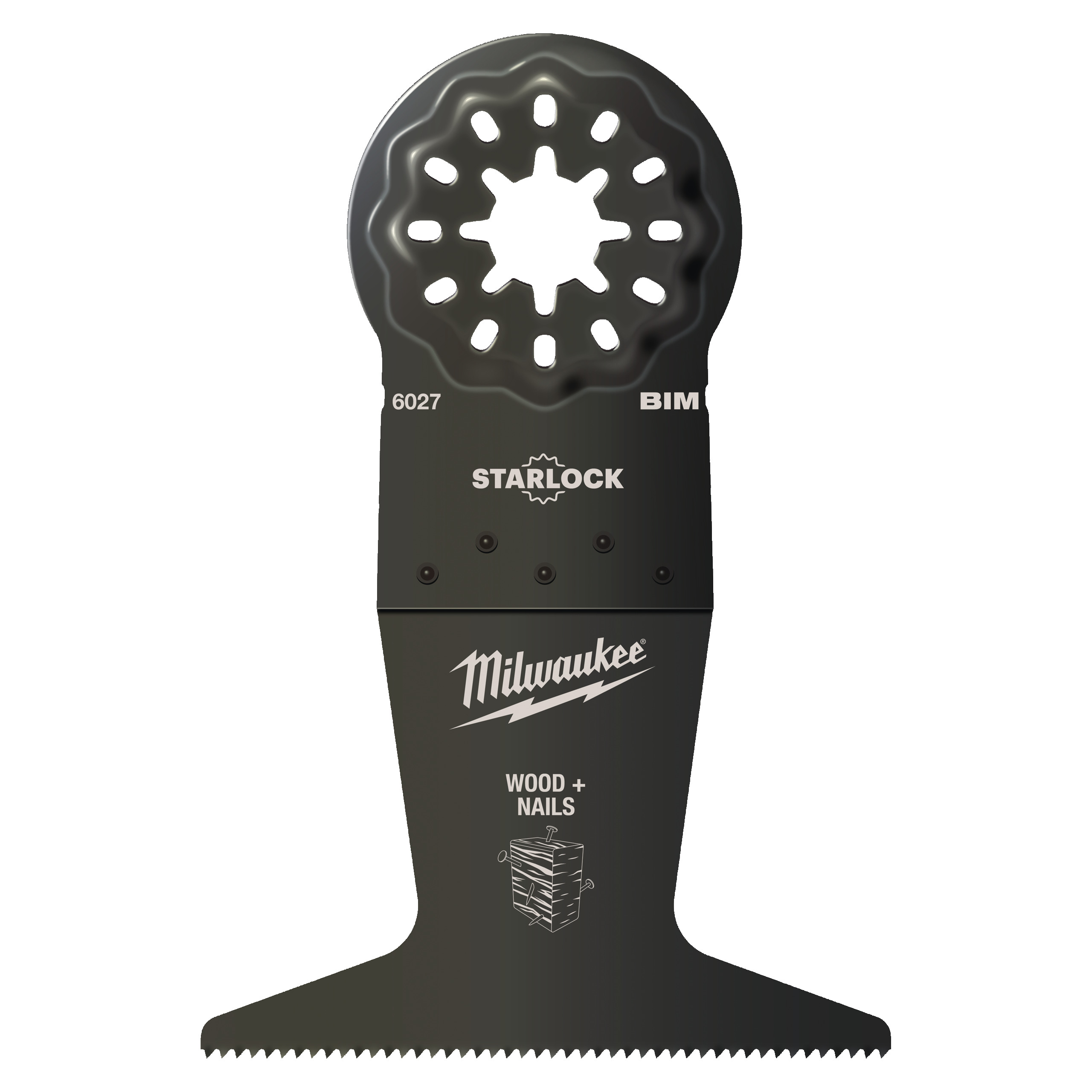 Milwaukee Tauchsägeblatt 65 x 42 mm Multitool Starlock für Schnitte in Holz