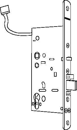 Schloss, Türschloss, Elektronisches Schloss, Bauform, Schließmechanismus