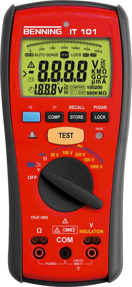 Isolationswiderstands-Messgerät Benning IT 101