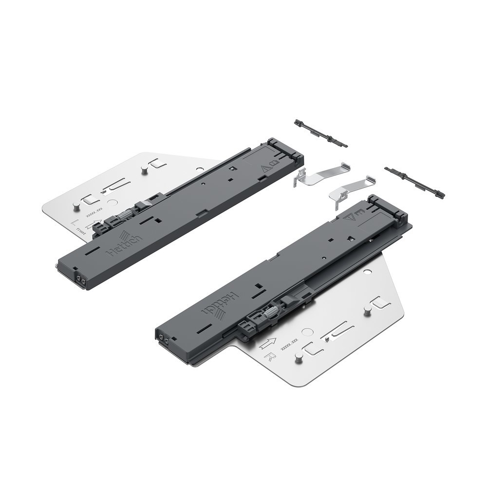 Hettich Schubkasten-Öffnungssystem Actro YOU, Push-to-open Silent, Schubkastengewicht max.: 40 kg